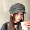 Spring and Summer Solid Color Simple and Versatile Face Little Beret Woman
