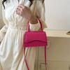 Mini Solid Color Handbag, Simple Square Crossbody Bag, Fashion Shoulder Purse For Women