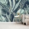 Individuelle Wandmalerei Tropischer Regenwald Bananenblatt Kokospalme 3D Fototapete Wohnzimmer Schlafzimmer Küche Restaurant Dekoration
