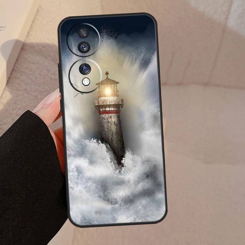 

Чехол Lighthouse For Honor Magic 5 6 7 8 Pro Для Honor X9d X9a X9b X9c X8c X8b 50 70 90 200 400 Lite Win Honor Magic7 Pro
