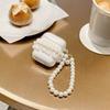 Airpods1/2Nd Generation Protective Case Transparent Lace Creative Airpodspro 3Rd Generation Bluetooth Headset Case Pearl Chain