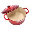 Le Creuset SIGNATURE Signature Cocotte Ronde 22cm Cocotte Ronde Cherry Pot New Life [Le Creuset] Two-handed [Item]
