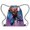 Bundle Pocket Casual Bag Spider-Man Shoulder Cartoon Student Print Drawstring Backpack Storage Bag