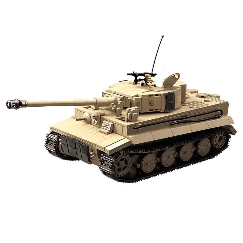 Neu Tiger Tank kinder spielzeug auto montage bausteine gepanzerte auto Weltkrieg II military serie