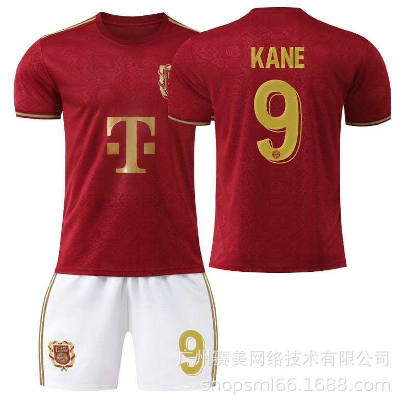 25 Bayern's 125th Anniversary Edition Football Jersey Set 9 Kane Muller 6 Kimish Cross-Border Shirts