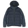 Nylon Long Sleeve Seamless Down Jacket M Navy Men's Used