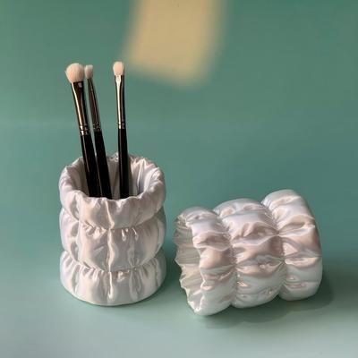 1pc Makeup Brush Holder,Pen Holder,Suitable for Home,And Office,for Pencils And Lipsticks,Home Storage Organizer,Portable Design