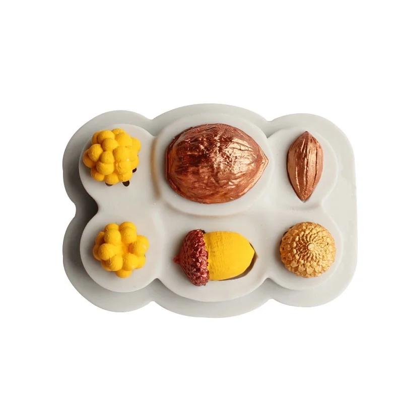 Yeni Kendin Yap Kurabiye Noel Süsü Fondant Kek Aletleri Fındıklı Kek Kalıbı Şeker Çikolata Kalıpları için Dekorasyon