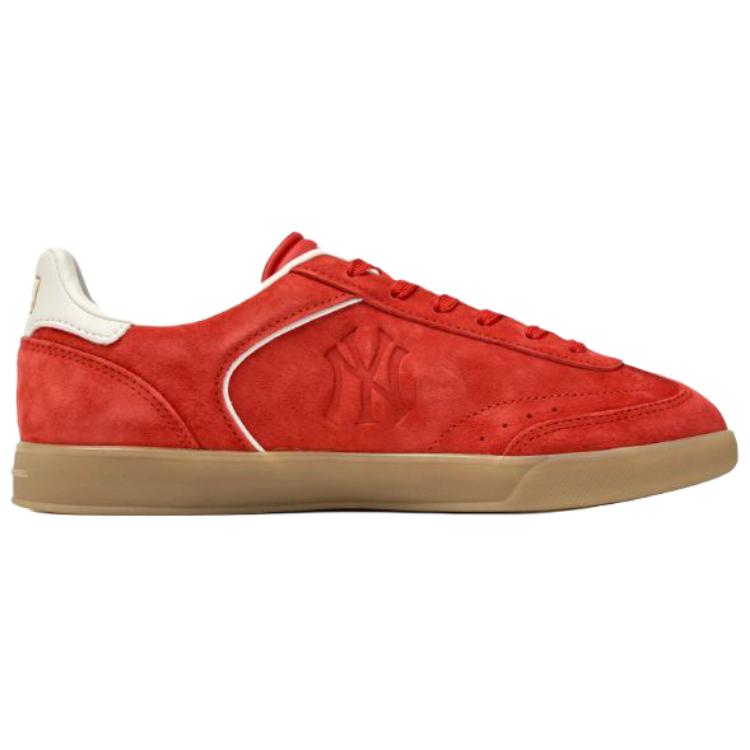 MLB New York Yankees Lightweight Anti Slip Low top Skateboard Shoes Unisex Red 3ASXCB26N-50RDS