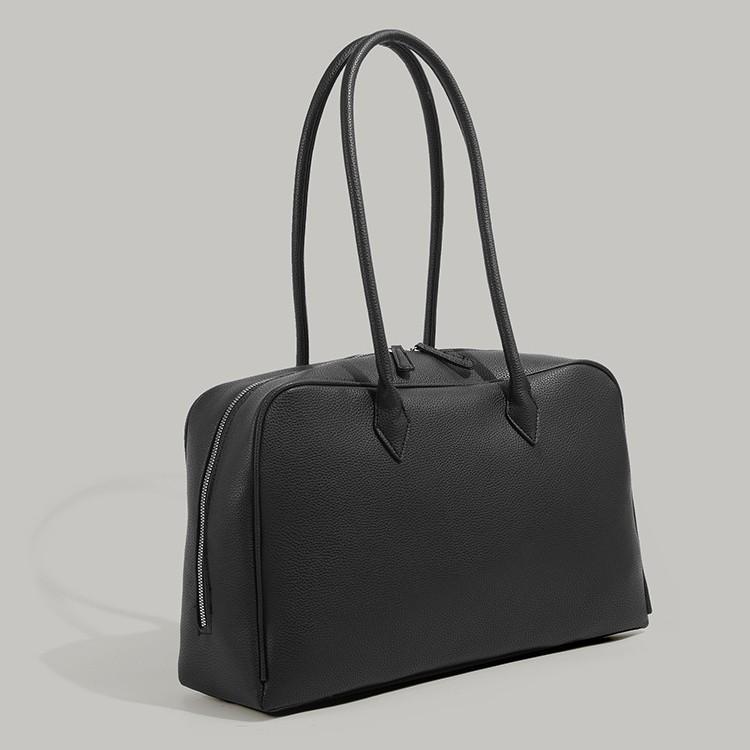2024 New Autumn Winter High-End Niche Design Shoulder Bag Handbag Boston Bag Large Capacity Tote Bag