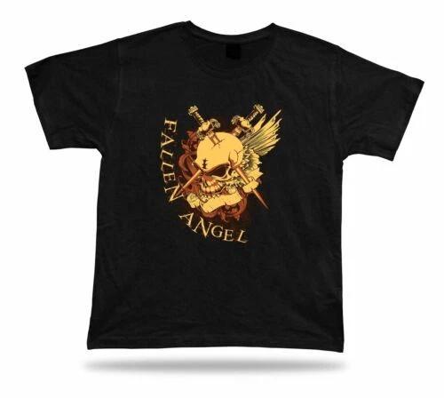 Fallen Angel Bullseye Skeleton Skull T Shirt Tee Modern Fashion Design Apparel 3XL