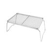 Portable Stainless Steel Camping Stove & BBQ Grill Stand