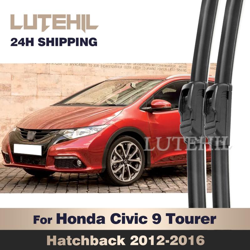 Дворники LUTEHIL для Honda Civic 9 Hatchback Tourer 2012-2016 2013 2014 2015 Передние щетки стеклоочистителя Лобовое стекло Окно 26 18 2PCS