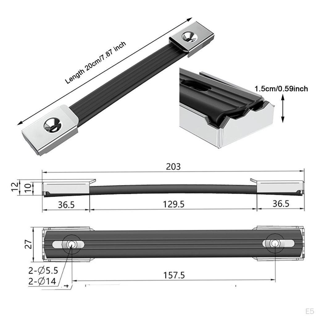 Heavy Duty Carrying Handle Strap Replacement Household Equipment for Guitar Amplifier