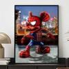 Disney Diamond Painting Mickey and Spider-Man Cross Stitch Hanging Print Puzzle Mosaic Embroidery Home Decor 5D DIY Art Brand New