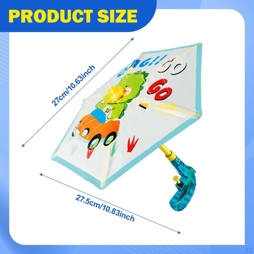 Umbrella Shape Water Spray Toy Cute Lightweight Easy To Play Compact Game Beach for Backyard