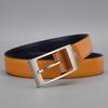 Belt Men'S Pin Buckle Pu Belt Casual Belt Men'S Belt