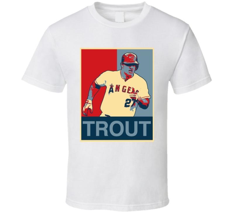 Mike Trout Los Angeles Baseball Unisex T-Shirt XXL