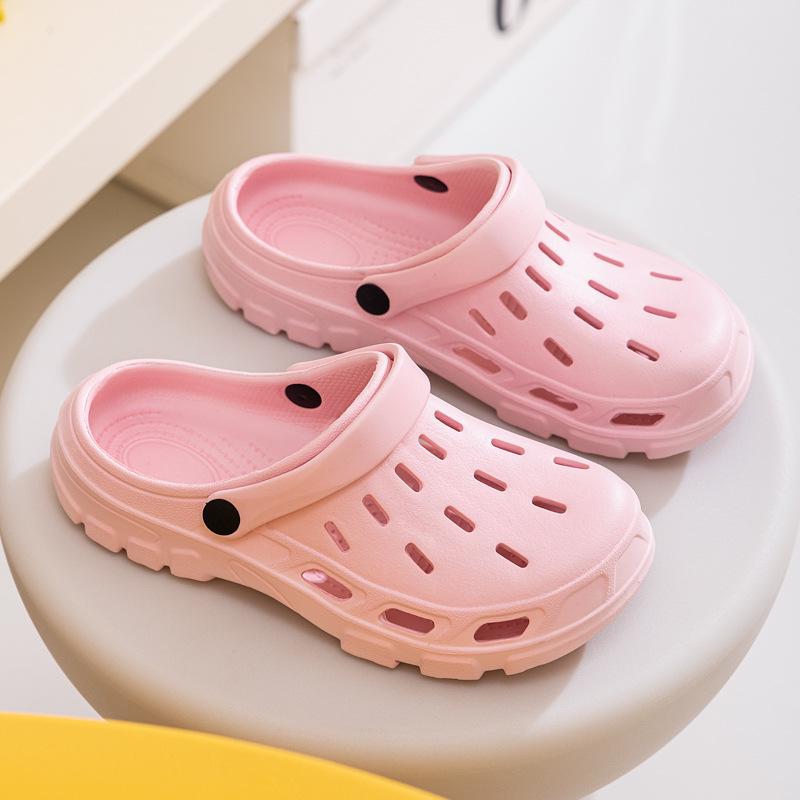 Qidashun Summer Unisex Parent-Child Garden Shoes (Sizes 30-45)