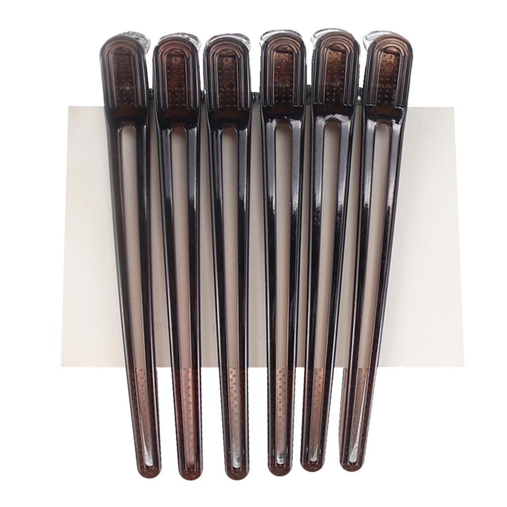 10Pieces Hair Clips Hairdressing Sectioning Clamps Salon Section Clips Grip