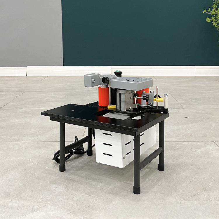 Dongwei Portable Edge Banding Machine for Home Woodworking and Furniture.