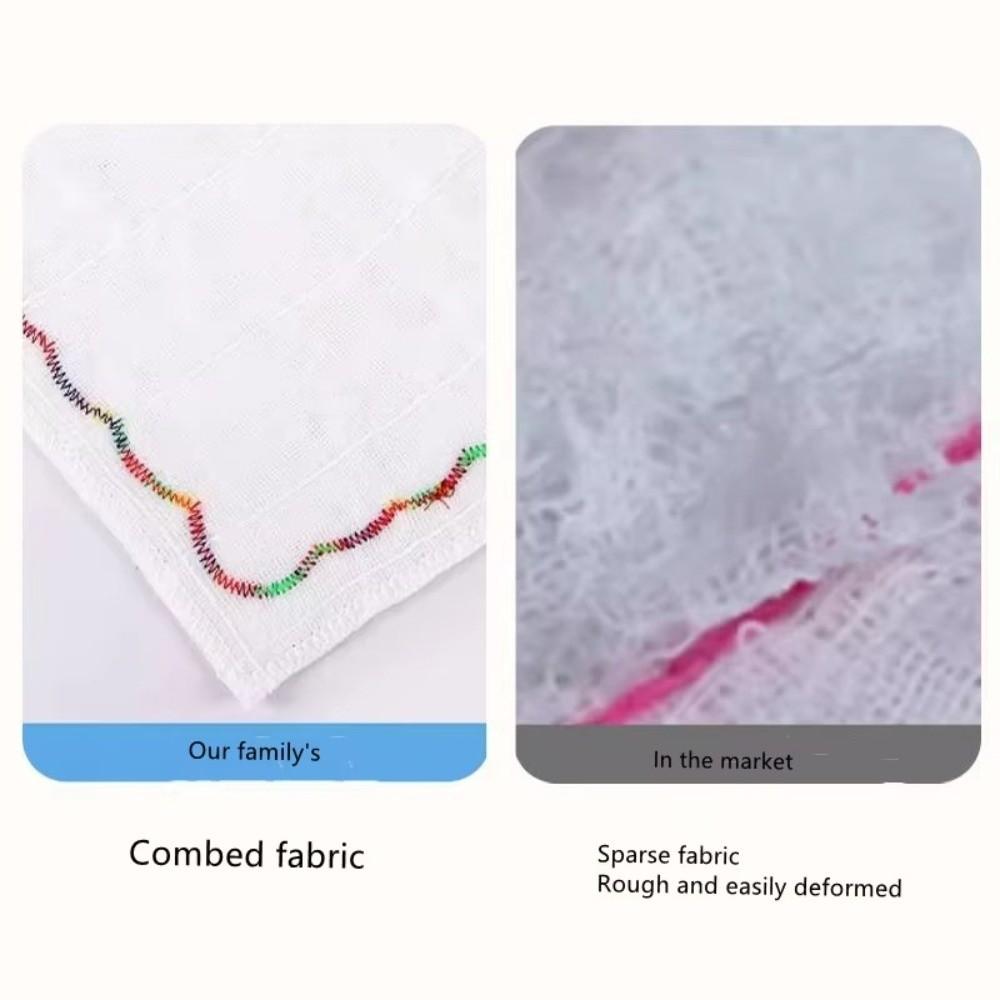 New Super Absorbent Kitchen Dishcloth Cotton Yarn Rainbow Layered Cleaning Towels Non-oil Kitchen Gadgets Household