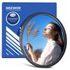 NEEWER CPL Black Diffusion Glare Reduction Circular Cinema Camera Lens Filter with Thin Aluminum Frame Optical 67mm 2-in-1 + 1/4" Filter, Polarizer,