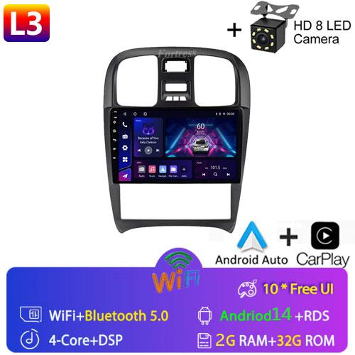 Android12 4G+WIFI For Hyundai Sonata 2003-2009 Car Radio Multimedia Video Player 2 Din Dvd Carplay GPS Autoraido