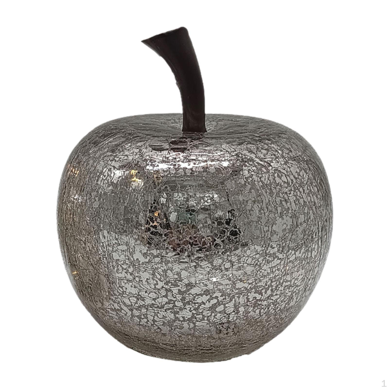

Светодиодная стеклянная лампа Apple Fruit Lamp на батарейках для столов Centerpieces Rustic 12.5cmx14cm