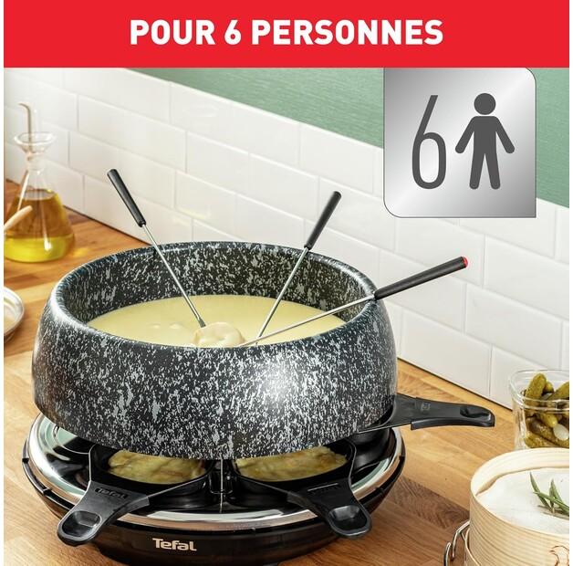 Раклетница/фондю Tefal RE12C8 Cheese'n'Co