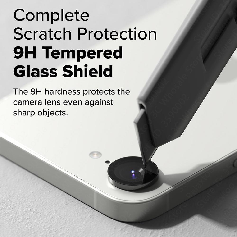 3D Camera Protector Glass For Apple Iphone 16e 16 E E16 IPhone16e HD Tempered Glass Lens Metal Rear Ring I Phone 16e Phone16e 5G