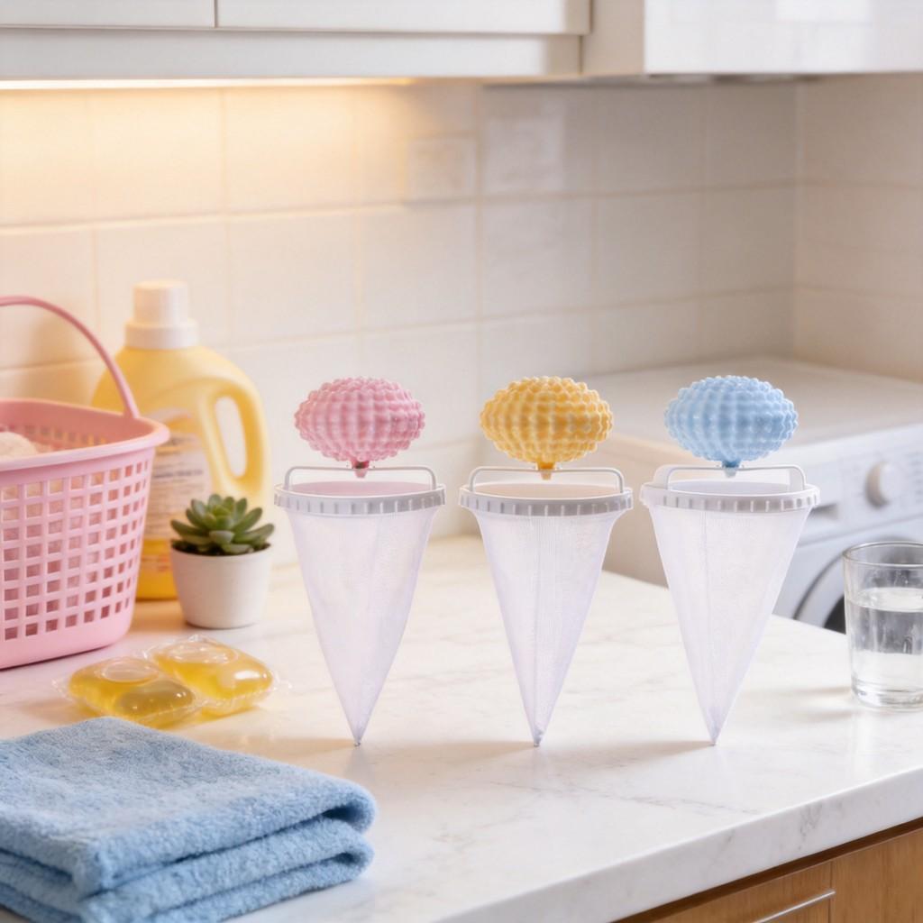 Household Washing Machine Filter Ball With Floating Hair Remover For Home Cleaning