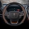 Car Steering Wheel Cover for Lincoln MKC MKZ MKX Navigator Z Nautilus Aviator Continental Corsair Non-Slip Carbon Fiber Leather