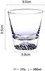 Fuji glass tumbler rock traditional wooden box wedding gift present no wooden [morning place] Mt. (Fuji box)