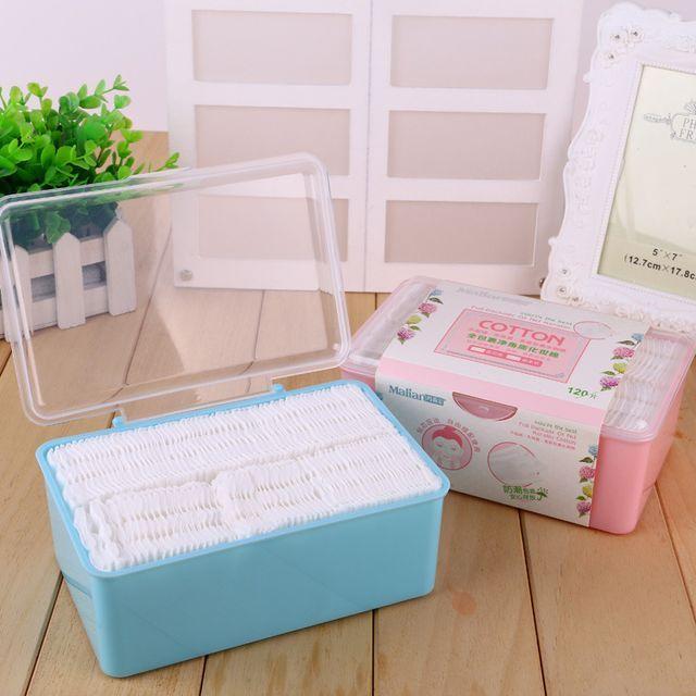 Rhodanthe - Ватный диск для макияжа Box - Blue