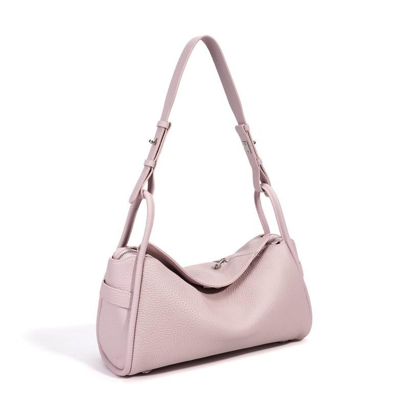 New Korean Fashionable Armpit Bag Women's High-quality Cross-body Genuine Leather All-matching Commuter Shoulder Pillow