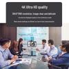 Aoni 4K UHD Wide-Angle USB Web Camera with Noise-Cancelling Mic