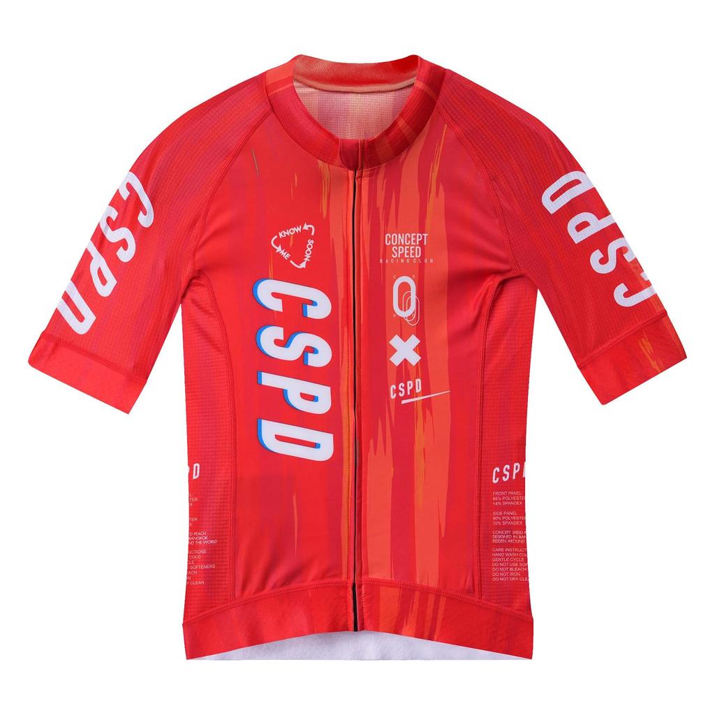 2024 CSPD Unisex Long Sleeve Cycling Jersey for Summer Outdoor Sports