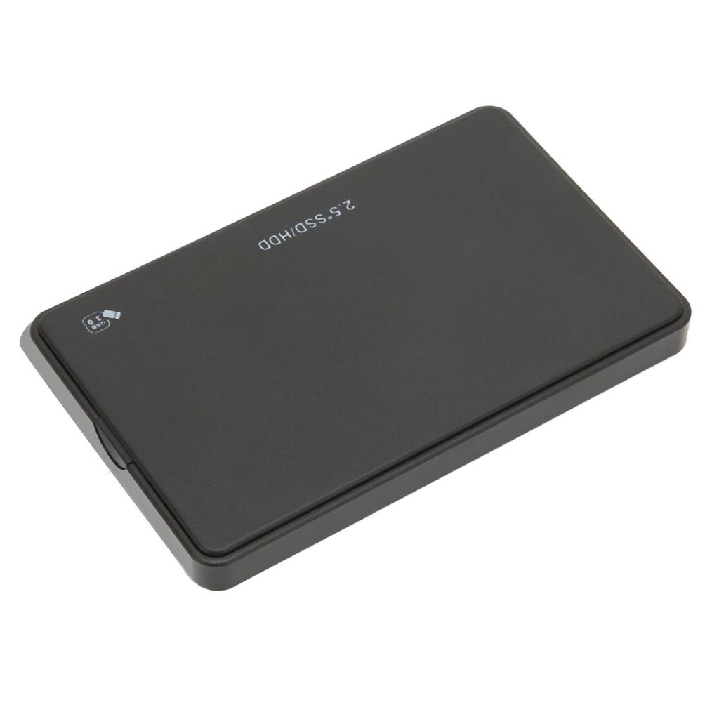 2.5in HDD SSD Enclosure Black USB3.0 2.5in Mechanical SATA Serial Port SSD HHD External Mobile Hard Drive Case