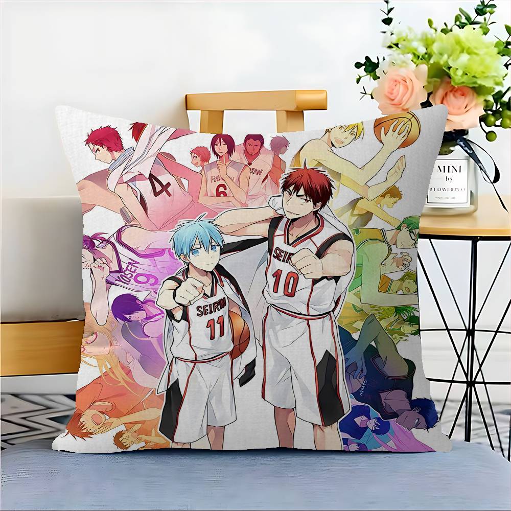 Japansk Anime Kuroko No Basket Kudde Gåva Hemma Kontor Dekoration Kudde Sovrum Soffa Bil Kuddfodral Kuddfodral