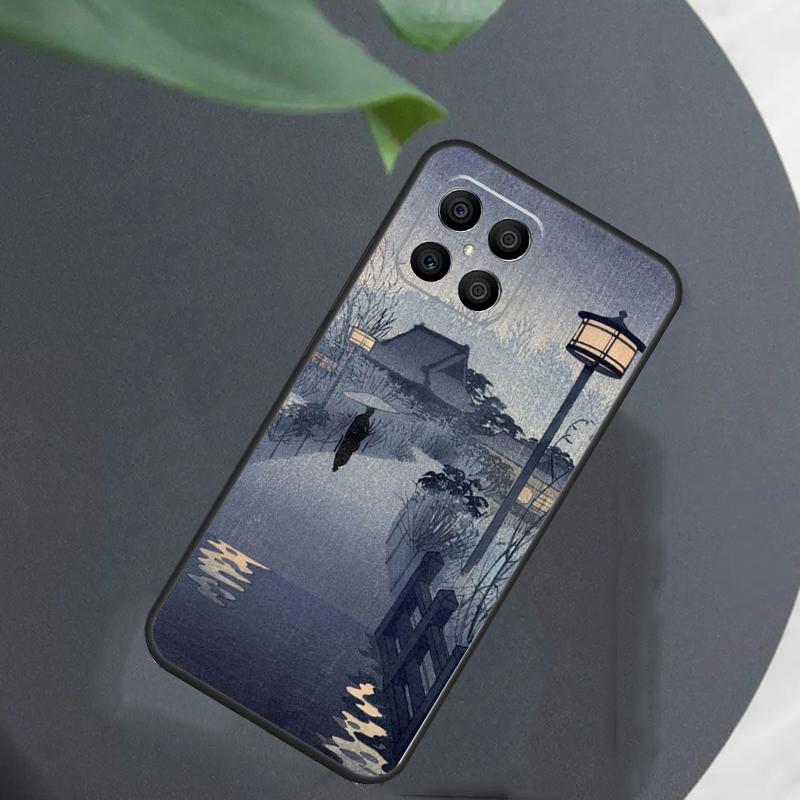 Ukiyo-e Japanese Art For Honor Magic 7 Lite 6 5 8 Pro Case For Honor 200 400 70 90 X8c X8b X9a X9b X9c X9d Win RT