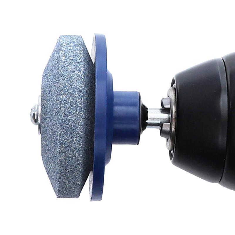 1pc Universal Sharpening Made Easy Electric Lawn Mower Sharpener With Wear-Resistant Grinding Head And Whetstone Sander