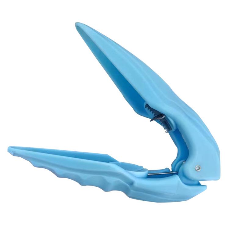 Chestnut Peeling Tool: Shell Opener & Cross-Cutting Scissors синий