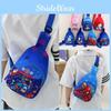 Adorable Cartoon Kids Nylon Chest Bag For Boys And Girls With Large Capacity