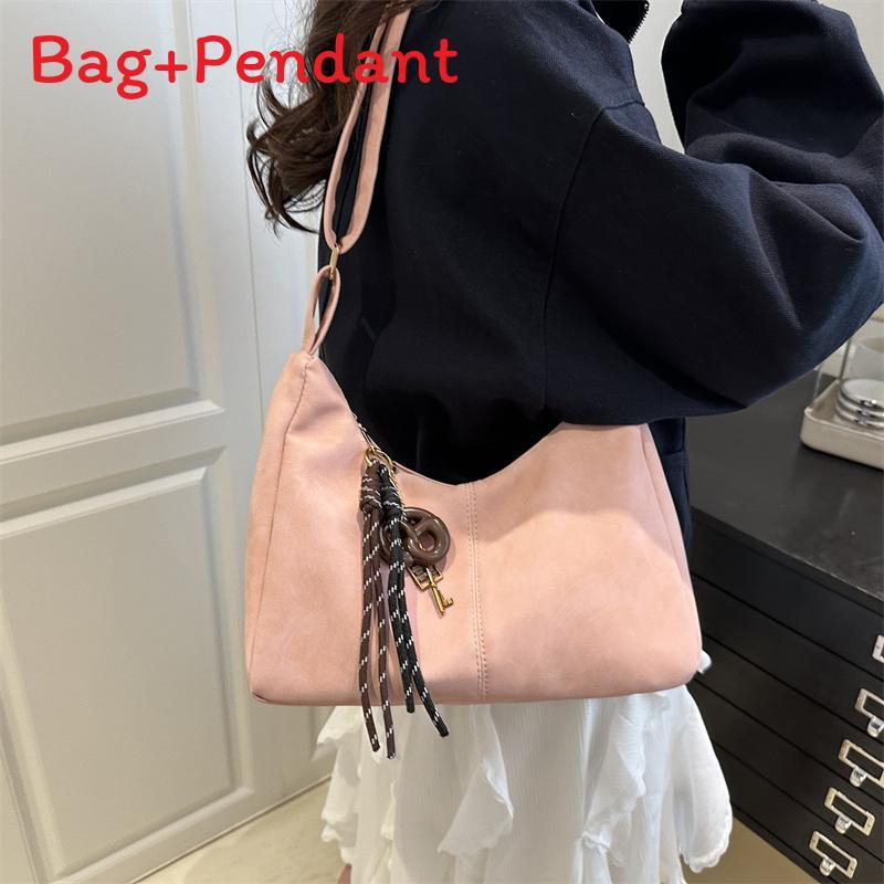 Boston Bag Pu Material Casual Large Capacity Travel Shoulder Bag For Women