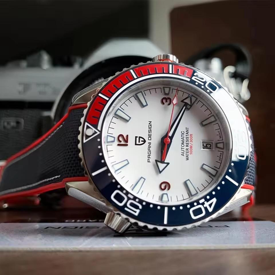 PAGANI DESIGN 42MM Classique Polyvalent Luxe Homme Automatique Étanche Montre Marque Supérieure Verre Saphir Montres Mécaniques Pour Hommes