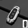 Interior Mouldings For Ford Focus 4 ST Mondeo 5 MK5 Mustang F-150 Explorer Edge Fiesta Kuga MK3 4 Leather Zinc Car Key Case Cove