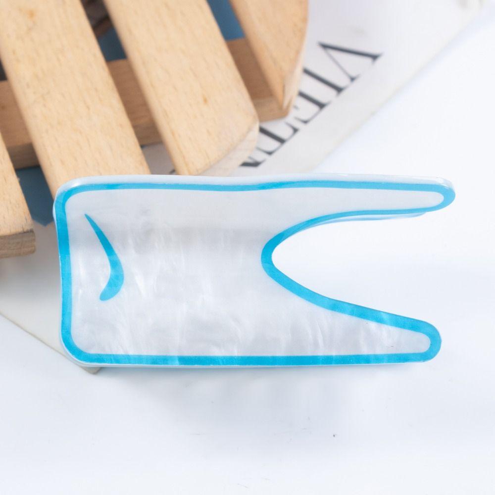 Imitation Acetic Acid Hair Claw PVC Mouse Arrow Grip Clip Simple Cartoon Hair Clips