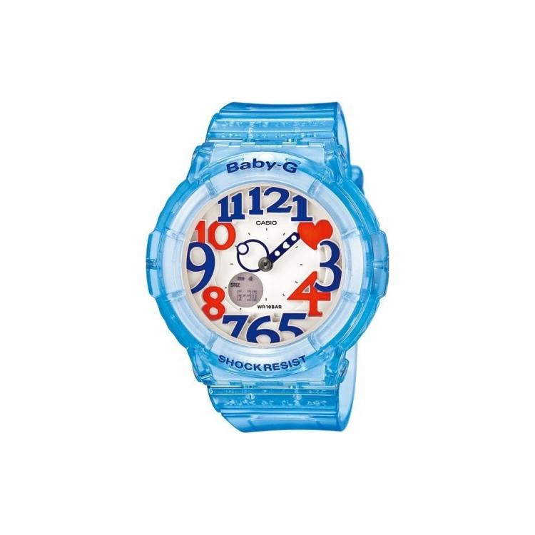 CASIO Women s BABY-G 43.4mm White Watch BGA-131-2B BGA-131-2B Blue Strap