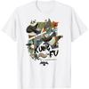 Tricou Kung Fu Panda 4 Po & Zhen VS Cameleon Panouri de Acțiune